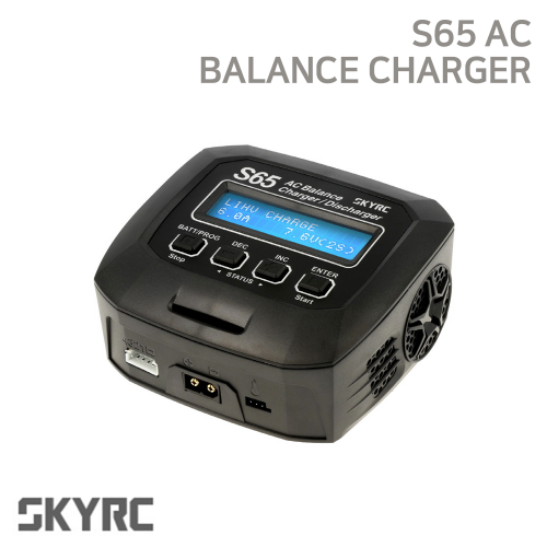 [SKYRC] S65 65W 6A AC Balance Charger (6A, AC 고속 충전기)