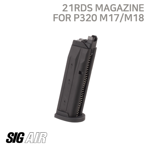 [SIG AIR] 21rds Magazine for P320 M18 (BK)