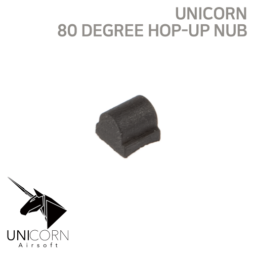 [Unicorn] 80 Degree Rubber Hop Up Nub (Hard)