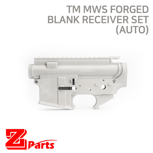 [ZPARTS] TM MWS 6061-T6 Forged Receiver Set (Blank/Auto)