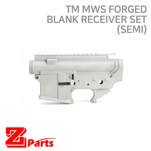 [ZPARTS] TM MWS 6061-T6 Forged Receiver Set (Blank/Semi)