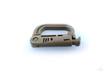 [TMC]Outdoor toy parts Carabiner (TAN)