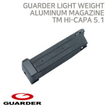 [Guarder] Light Weight Aluminum Magazine For MARUI HI-CAPA 5.1 (Black)